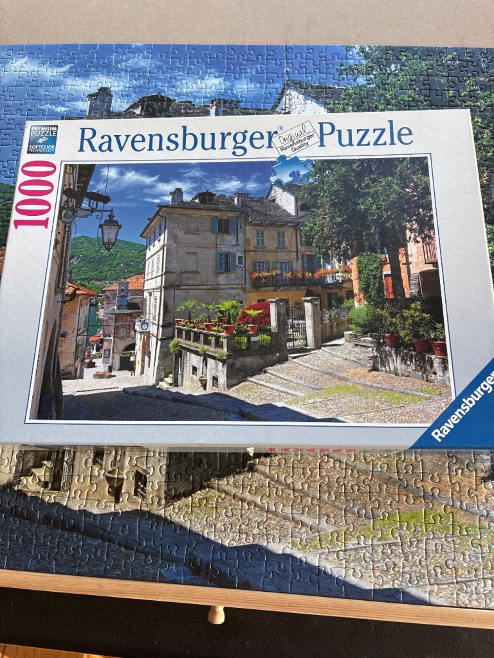 Ravensburger 1000 piece In Piedmont, Italy.